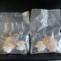 なかよしドロップチャーム サンリオ リトルツインスターズ　2個セット