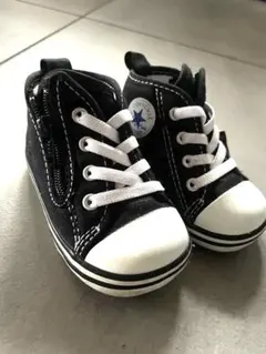 コンバース オールスター 黒 ハイカット　12センチ 黒
