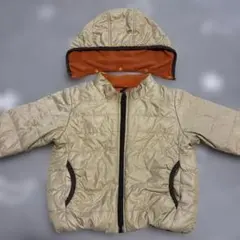 UNIQLO ベージュのフード付きアウター80