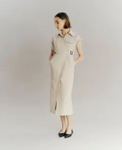 川口春奈さん着用】Lily Brown ベルト付きステッチワンピース - メルカリ