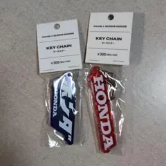 3コインズ ホンダ Honda x 3COINS キーホルダー 2種セット