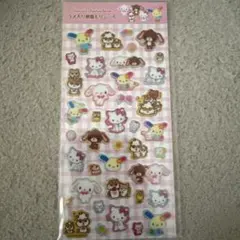 正規品　サンリオ　ラメ入り樹脂もりシール