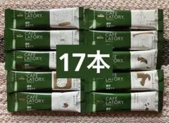 AGF Blendy CAFE LATORY 濃厚抹茶ラテ スティック 17本のサムネイル