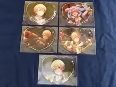 【匿名配送】 天馬司 ハート型クリアカード 5枚セット