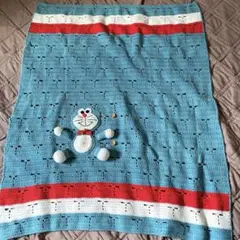 ドラえもん 編み物 掛け布団