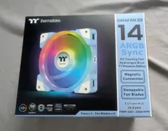 新品未使用 Thermaltake SWAFAN 140mm ファン 3個入り
