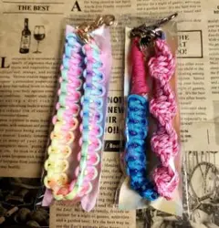 パラコード　ストラップ　二点セット