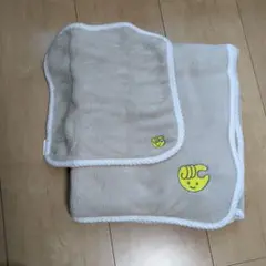 チョコザップ　フリース毛布 ベージュとミニフリース
