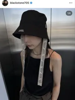 NEW ERA×Ameri LOGO TAPE BUCKET HAT - メルカリ