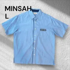 MINSAH 半袖シャツ L