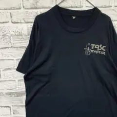 USA製90sヴィンテージTシャツ！シングルステッチブラック古着L 0608のサムネイル