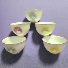 香蘭社 うさぎ 湯のみ 5客セット 新品のサムネイル