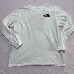 THE NORTH FACE ロングスリーブカットソー XLサイズ　白　ロンＴ
