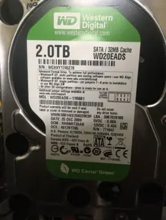 WD 2TB HDD WD20EADS