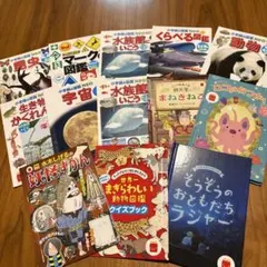 ハッピーセット　図鑑&絵本　13冊セット