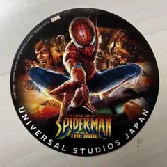 スパイダーマン ステッカー ユニバーサル・スタジオ・ジャパンのサムネイル