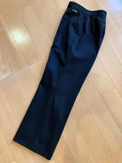 DAKS ダックス スラックス 黒 カシミア混ウール ストレート