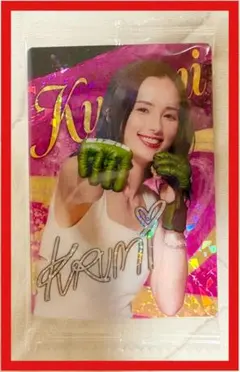 ⭐️【新品未使用】RIZINウエハース くるみさん レアカード ランクR⭐️