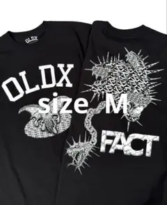 OLDX FACT Tシャツ ブラック Mサイズ　ROCK-O-RAMA