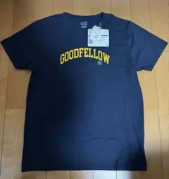 プリント Tシャツ 3L 綿100% ネイビー