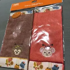 ダッフィー&メイ ミニタオル2枚セット