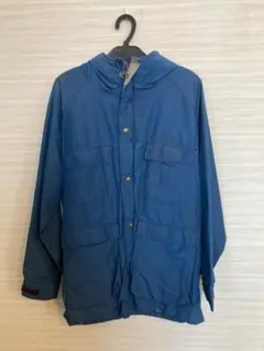 古着 Woolrich ウールリッチ マウンテンパーカー L 青