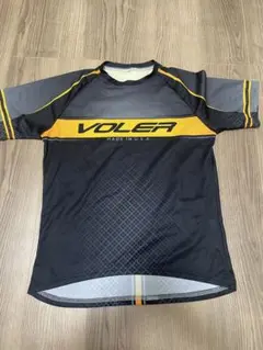 VOLER ラグラン Tシャツ Large 黒/黄/灰　メンズ用