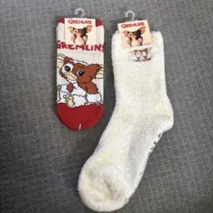グレムリン ギズモ 靴下 モコモコソックス 二足組 23~25cm 新品