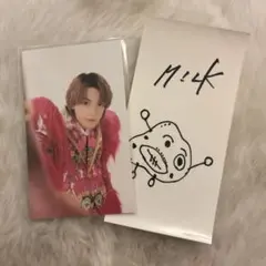 M!LK LOVE ENG!NEトロピカル衣装 トレカ ステッカー 佐野勇斗