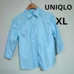 UNIQLOレディース七分丈ブラウス【XL】