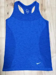 NIKE DRI-FIT レディース タンクトップ ブルーのサムネイル