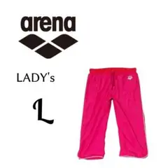 レディースLサイズ arena アリーナ 6分丈ウーブンパンツ