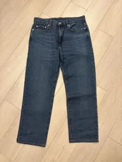 無印良品 ストレートデニムパンツ W30 L32