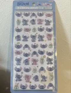 【正規品】ディズニー スティッチ ボンボンドロップシール ミニ サンスター文具