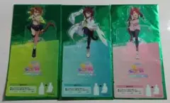 劇場版ウマ娘新時代の扉 特典第3弾 クリアスタンド 3点セット