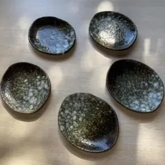 陶器 小皿 5枚セット ハンドメイド プレート
