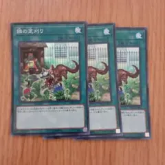 遊戯王 隣の芝刈り 魔法カード 3枚セット