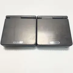 Nintendo GAMEBOY ADVANCE SP BLACK 2台 任天堂