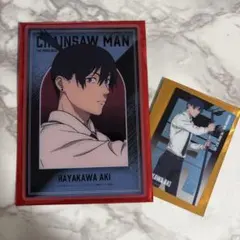 ベースヤードトーキョー　チェンソーマン　早川アキ　ステッカー　クリアカード