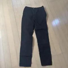 UNIQLO ロングパンツ ブラック 160cmのサムネイル