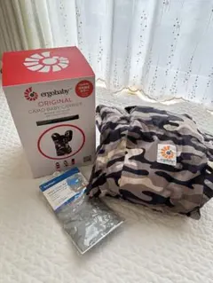 【ergobaby Camo Baby Carrier】箱あり、付属品あり