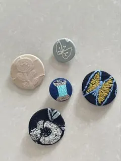 ミナペルホネン つづく展 ブローチ - メルカリ
