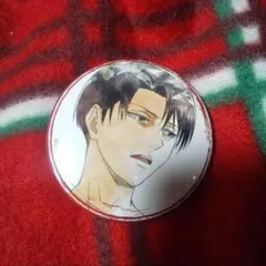 進撃の巨人 リヴァイ 缶バッジ ani-art