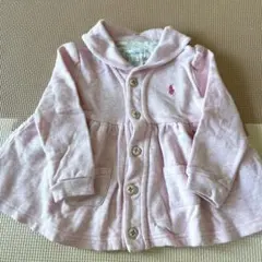 ポロ　ラルフローレン　カーディガン　ピンク　女の子