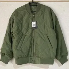 新品★w closet 2wayリバーシブルMA-1キルティングジャケット