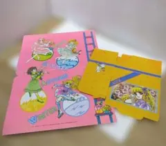 1981・82年なかよし付録ペーパークラフト セット　昭和少女漫画