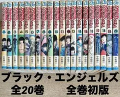 【当時物】ブラックエンジェルズ　1巻〜20巻　全巻セット　※9冊初版 いんだよ細けえ事は】漫画『ブラック・エンジェルズ』全20巻がすべて11