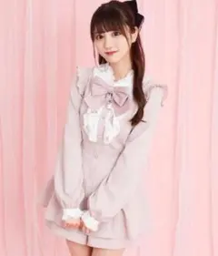 シークレットハニー　セットアップ　ピンク