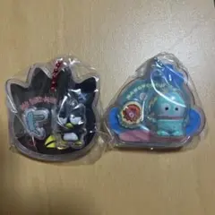 サンリオキャラクターズ パッケージチャーム ハンギョドン バツ丸 2点