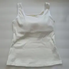 「新品タグ付」gr relaxingデコルテタンクトップ / カップインナー